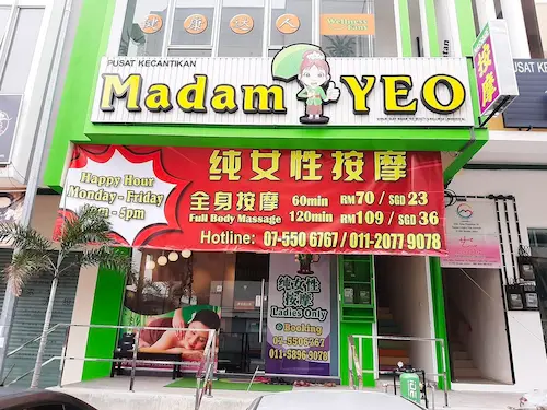 Madam Yeo - Massage Johor Bahru