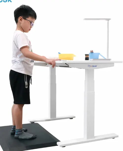 Minidesk Premium Height Adjustable Desk For Kids - Study Table Singapore