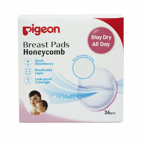 Pigeon Breast Pad Honeycomb - Breast Pads Singapore