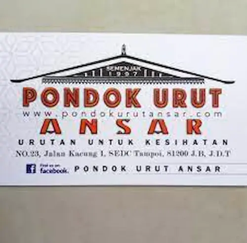 Pondok Urut Ansar - Massage Johor Bahru