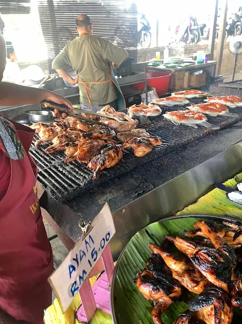 Restoran Ikan Bakar Din, Kepala Batas, Penang - BBQ Penang