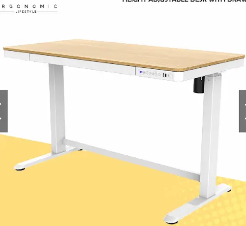 SIRIO Electric Standing Desk -  Study Table Singapore