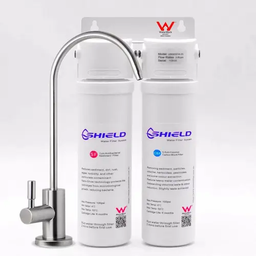 Shield Twin Undersink Water Filter - Under Sink Water Filter Sydney