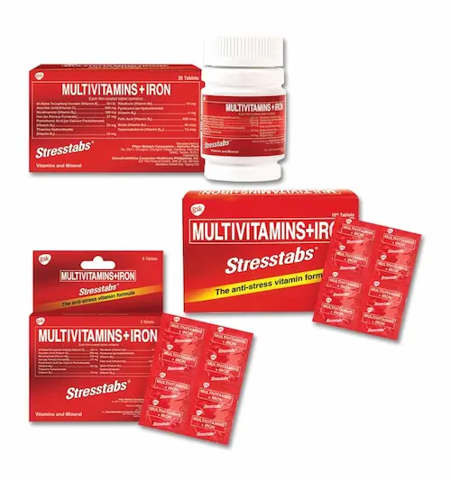 Stresstabs Multivitamins + Iron - Multivitamins Philippines