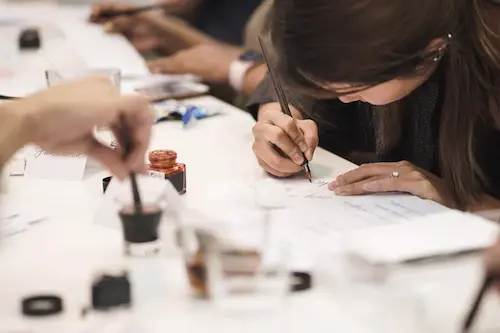 The Workroom - Calligraphy Class Singapore (Credit: The Workroom)