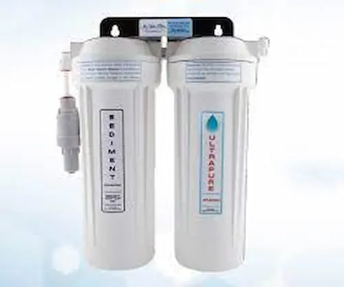 ULTRAPURE Aragon 10" Twin Under Sink Water Filter System with Sediment Protection - Under Sink Water Filter Sydney