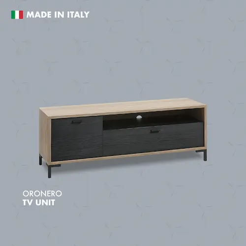 VHIVE Oronero TV Unit - TV Console Singapore (Credit: VHIVE Oronero TV Unit)