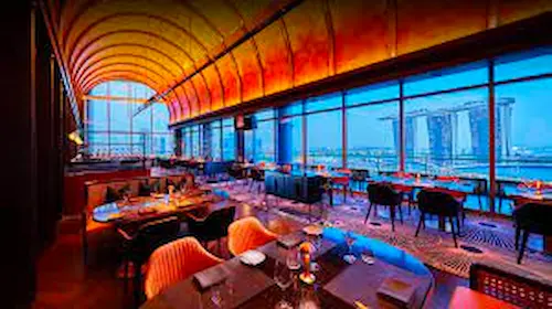 VUE rooftop bar and grill - Rooftop Restaurant Singapore 