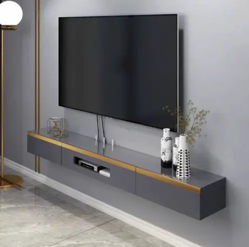 Wall Mount TV Console - TV Console Singapore (Credit: Wall Mount TV Console)