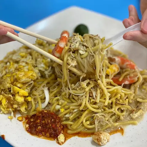 You Fu Fried Hokkien Prawn Mee - Hokkien Mee Singapore